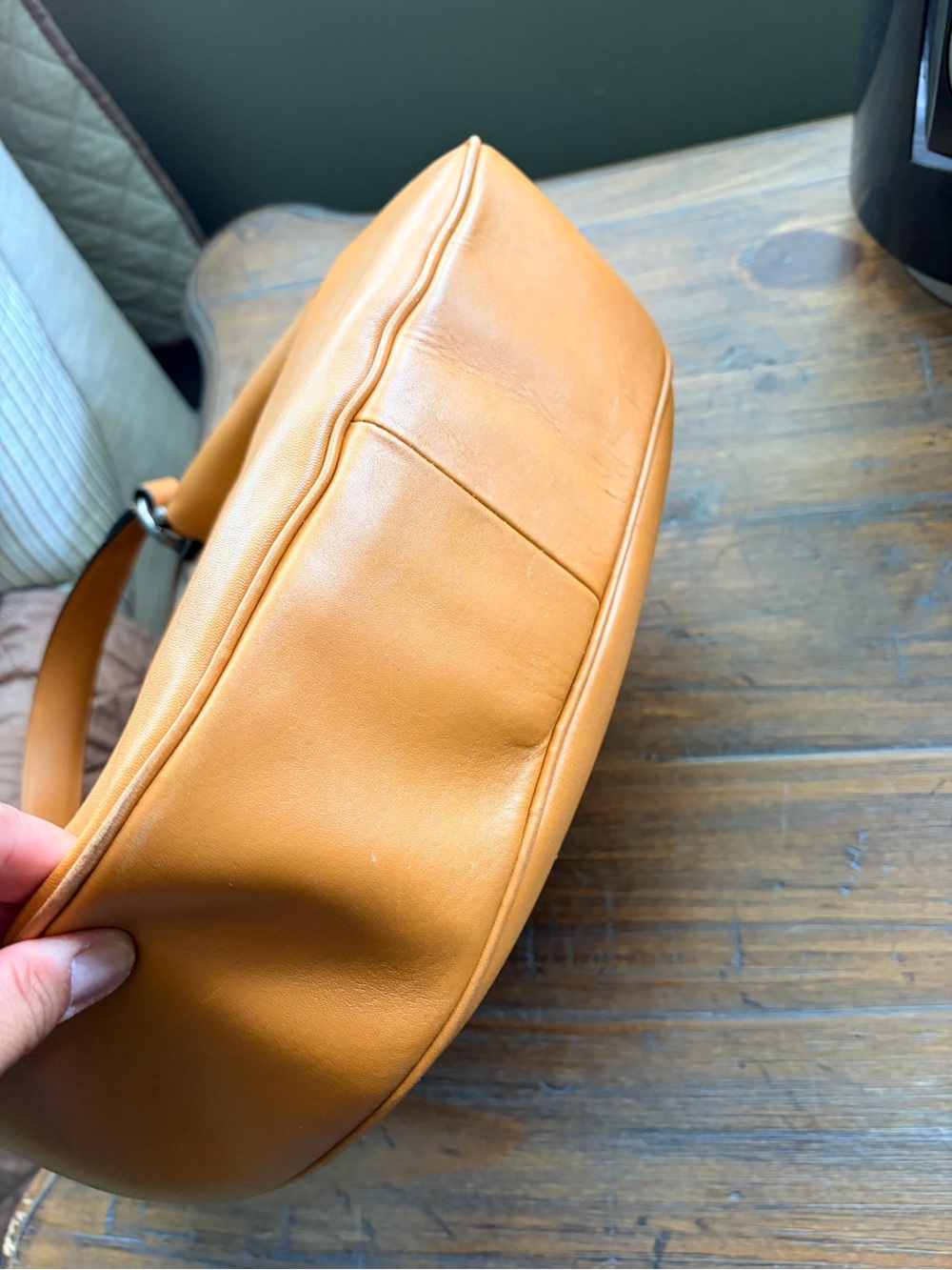 Coach Leather Hobo Nomad Shoulder Bag - Picture 6 of 13